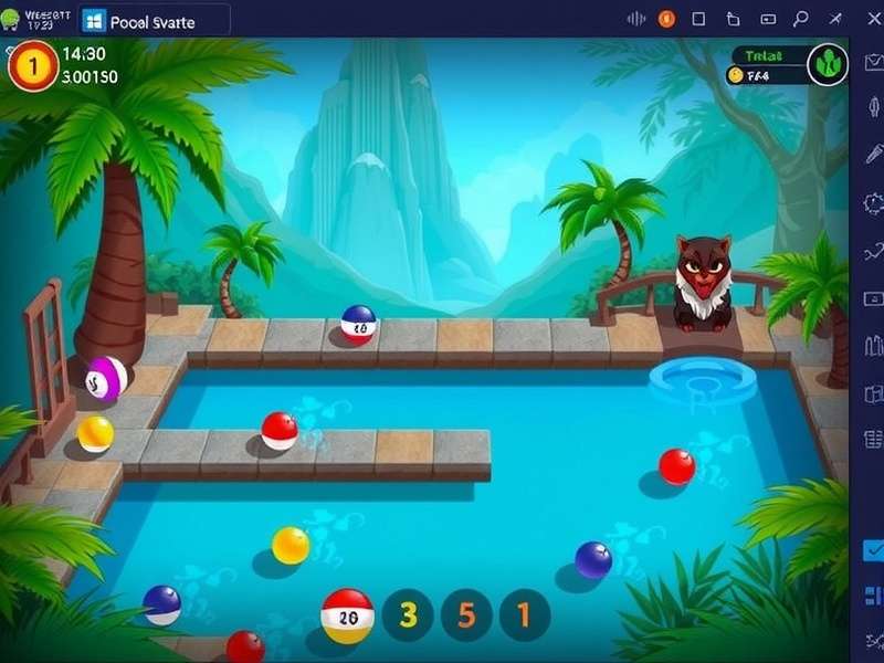 Pool King Adventure Game Screenshot